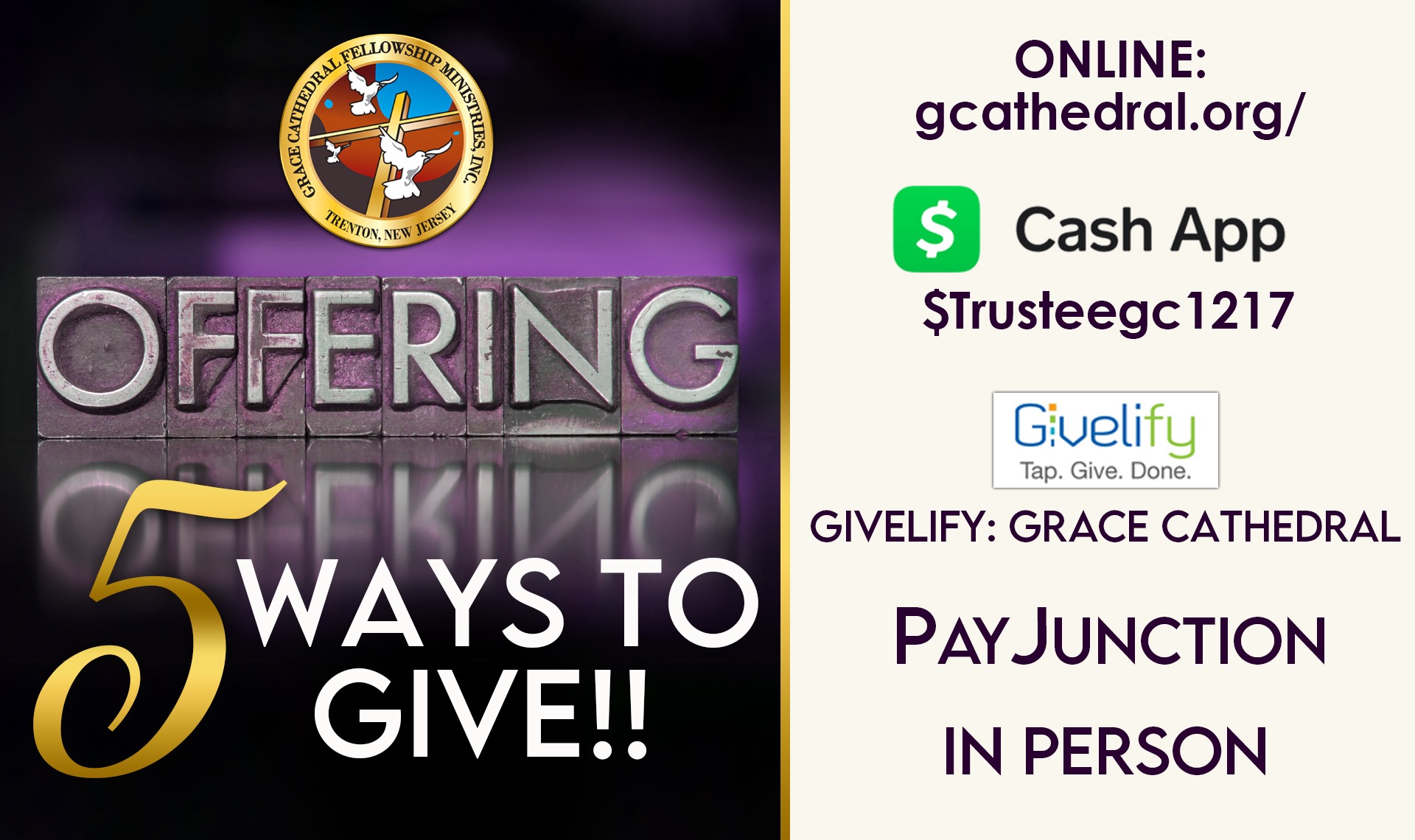 Grace Cathedral Fellowship Ministries